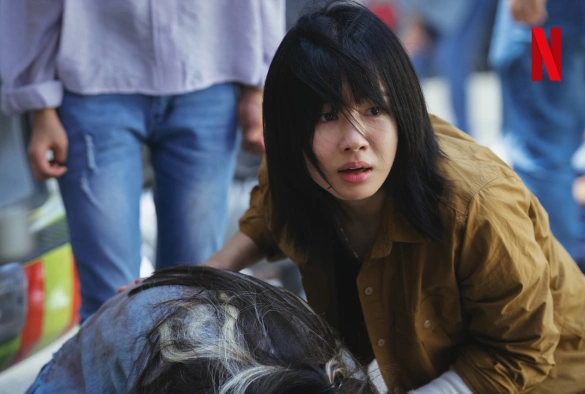 Кадр из дорамы Прощай, Земля