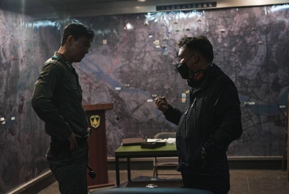 Кадр из дорамы Сеульская весна