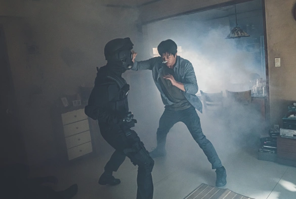 Кадр из дорамы Хитмен