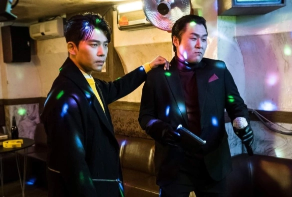 Кадр из дорамы Команда "Бульдог": Внеслужебное расследование