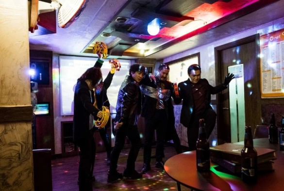 Кадр из дорамы Команда "Бульдог": Внеслужебное расследование