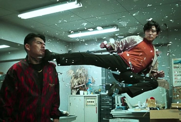 Кадр из дорамы Городской охотник