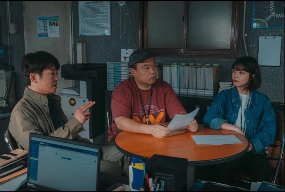 Кадр из дорамы Авария