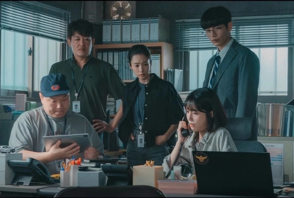 Кадр из дорамы Авария