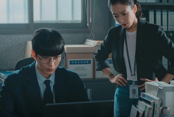 Кадр из дорамы Авария