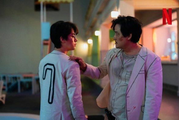 Кадр из дорамы Шоу восьми