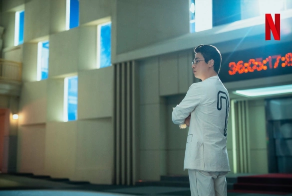 Кадр из дорамы Шоу восьми