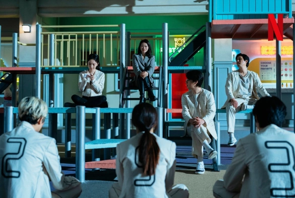 Кадр из дорамы Шоу восьми