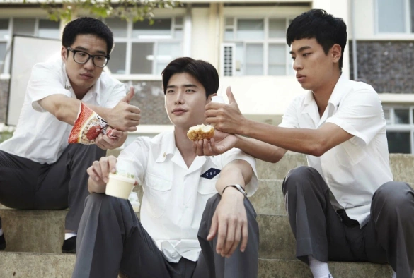 Кадр из дорамы Бурлящая молодость