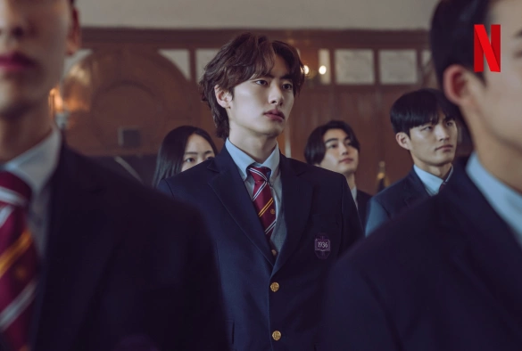 Кадр из дорамы Иерархия