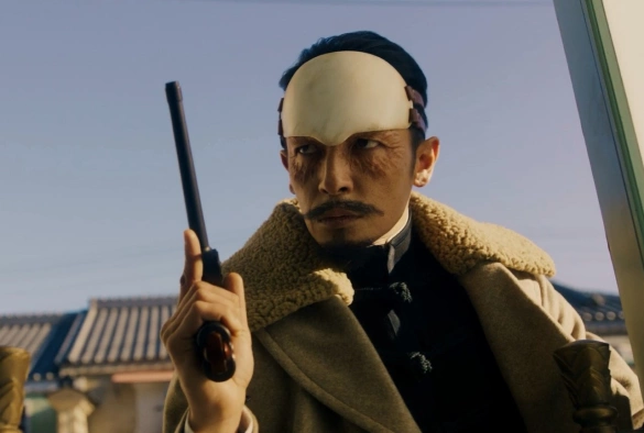 Кадр из дорамы Золотое божество