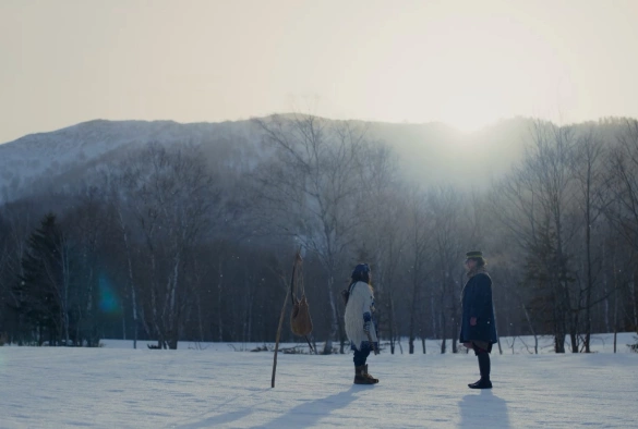 Кадр из дорамы Золотое божество