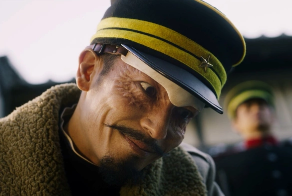 Кадр из дорамы Золотое божество