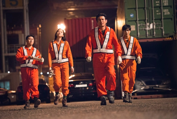 Кадр из дорамы Мститель: Охота началась