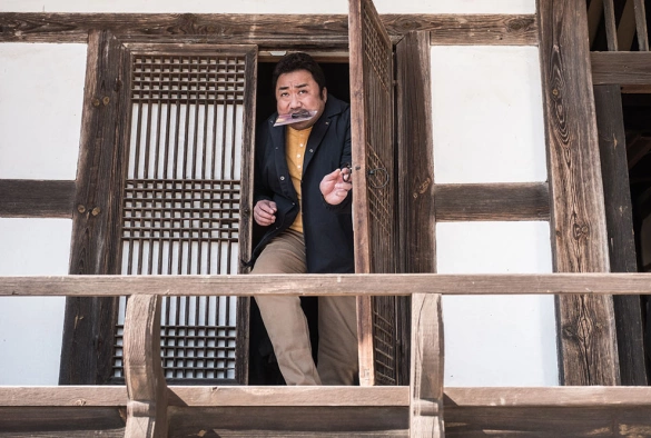 Кадр из дорамы Братья