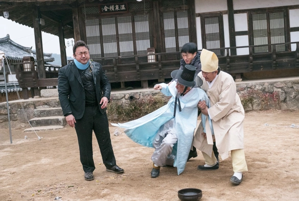 Кадр из дорамы Братья