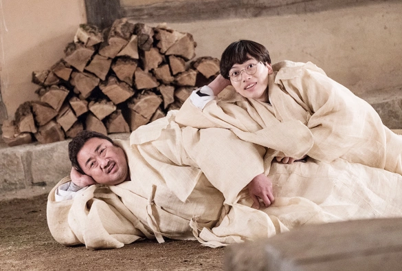 Кадр из дорамы Братья