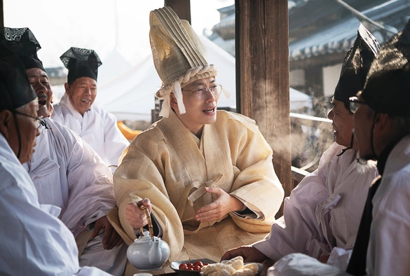 Кадр из дорамы Братья