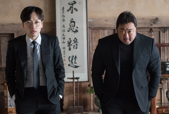 Кадр из дорамы Братья