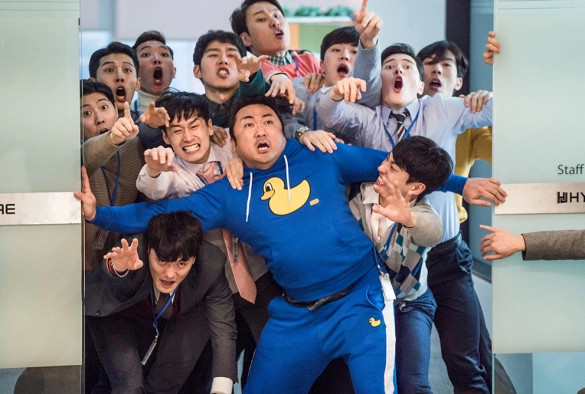 Кадр из дорамы Братья