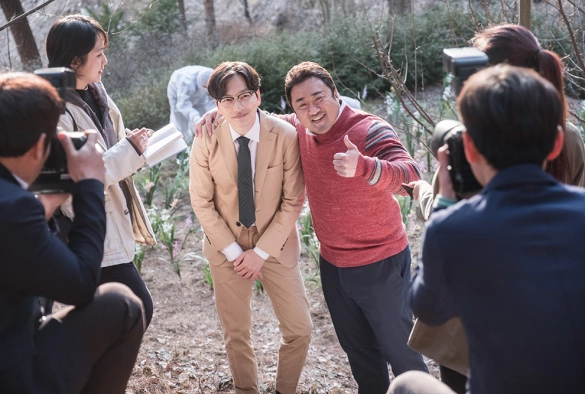 Кадр из дорамы Братья