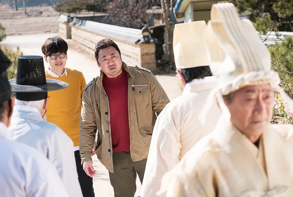 Кадр из дорамы Братья