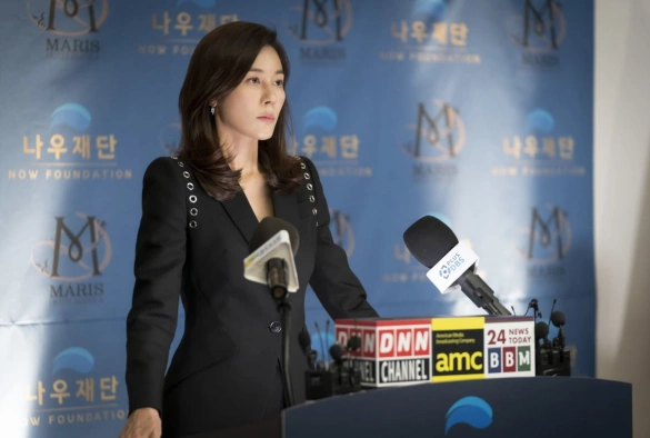 Кадр из дорамы Красный лебедь