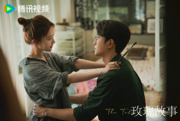 Кадр из дорамы История розы