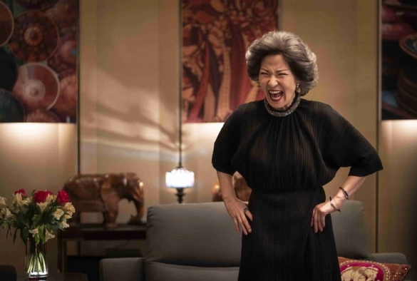 Кадр из дорамы Красный лебедь