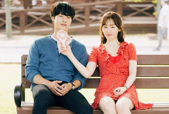 Кадр из дорамы Температура любви