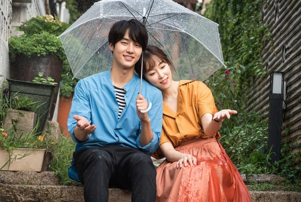 Кадр из дорамы Температура любви