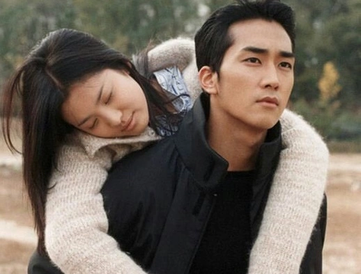 Кадр из дорамы Осень в моем сердце