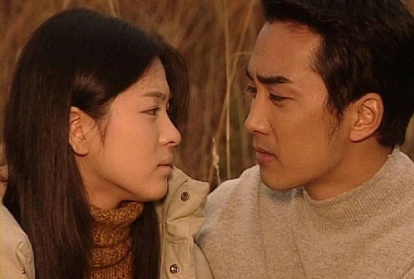 Кадр из дорамы Осень в моем сердце