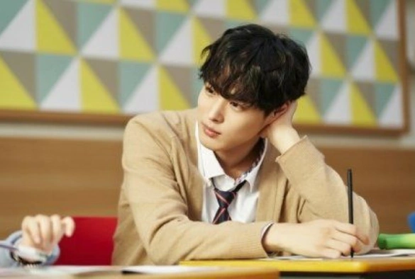 Кадр из дорамы В прямом эфире