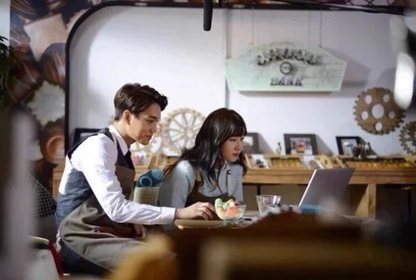 Кадр из дорамы Шоколадный банк