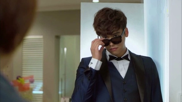 Кадр из дорамы Согласна, согласна!