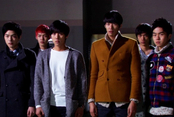 Кадр из дорамы Белое рождество