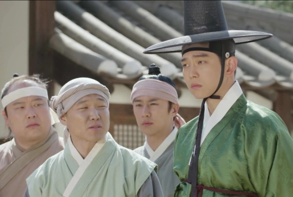 Кадр из дорамы Бунтарь Хон Гиль Дон