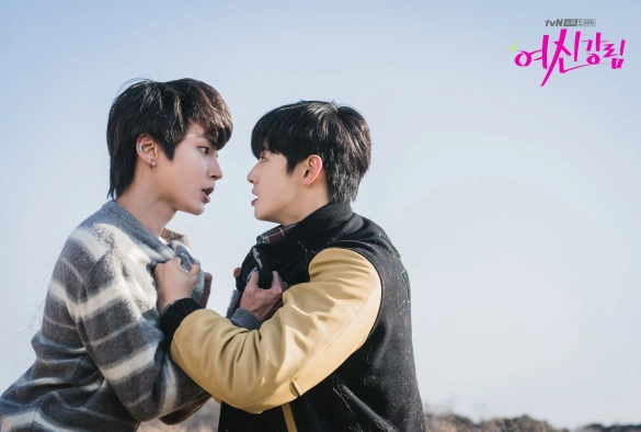 Кадр из дорамы Истинная красота