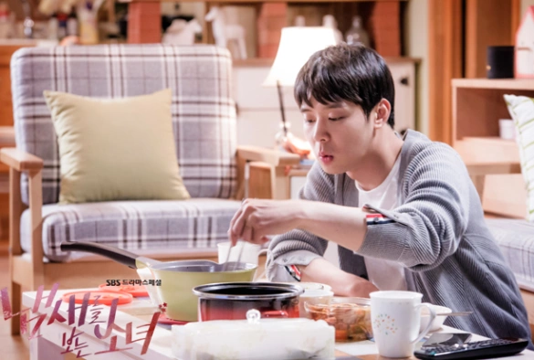 Кадр из дорамы Девушка, которая видит запахи