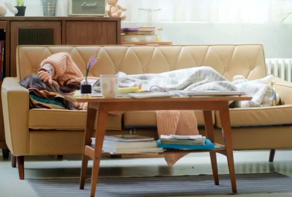 Кадр из дорамы Любовь после школы