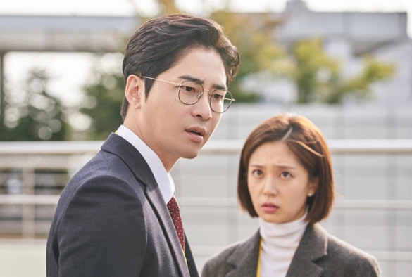 Кадр из дорамы Буду счастлива, если вы умрёте