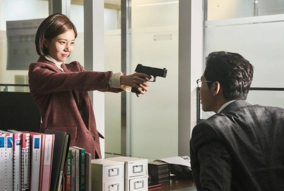 Кадр из дорамы Буду счастлива, если вы умрёте