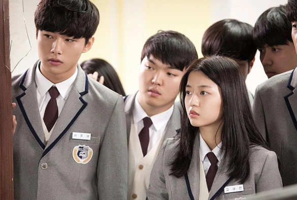 Кадр из дорамы Лжесвидетельство Соломона