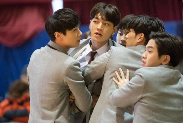 Кадр из дорамы Лжесвидетельство Соломона