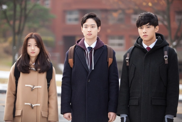 Кадр из дорамы Лжесвидетельство Соломона