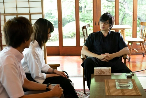 Кадр из дорамы Литературная девушка