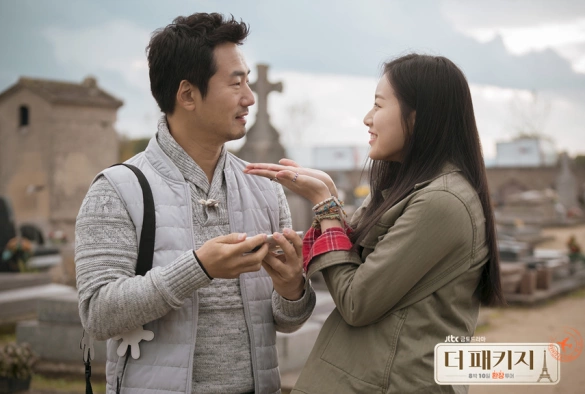 Кадр из дорамы Турпакет