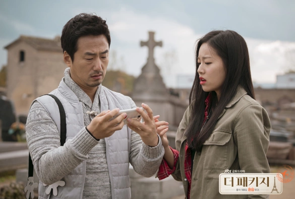 Кадр из дорамы Турпакет