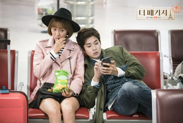 Кадр из дорамы Турпакет